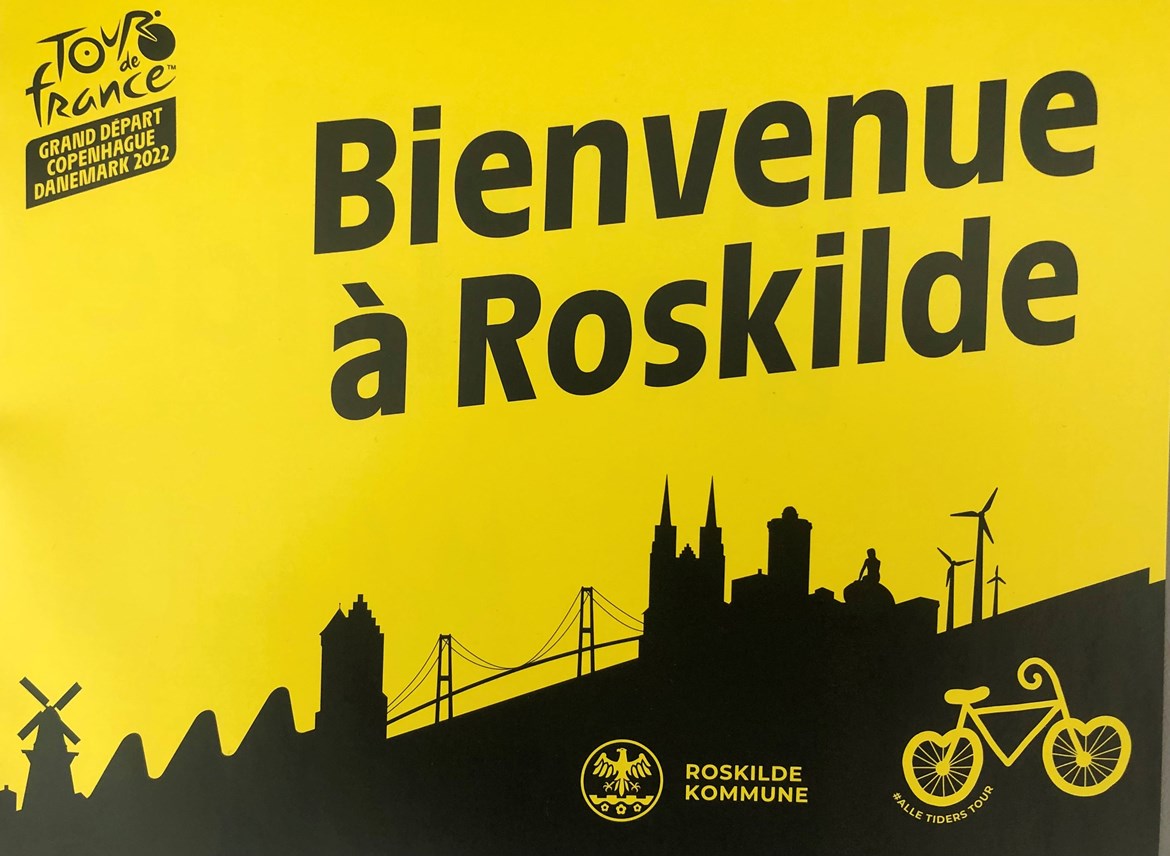 Billede af Tour de France bienvenue a Roskilde 