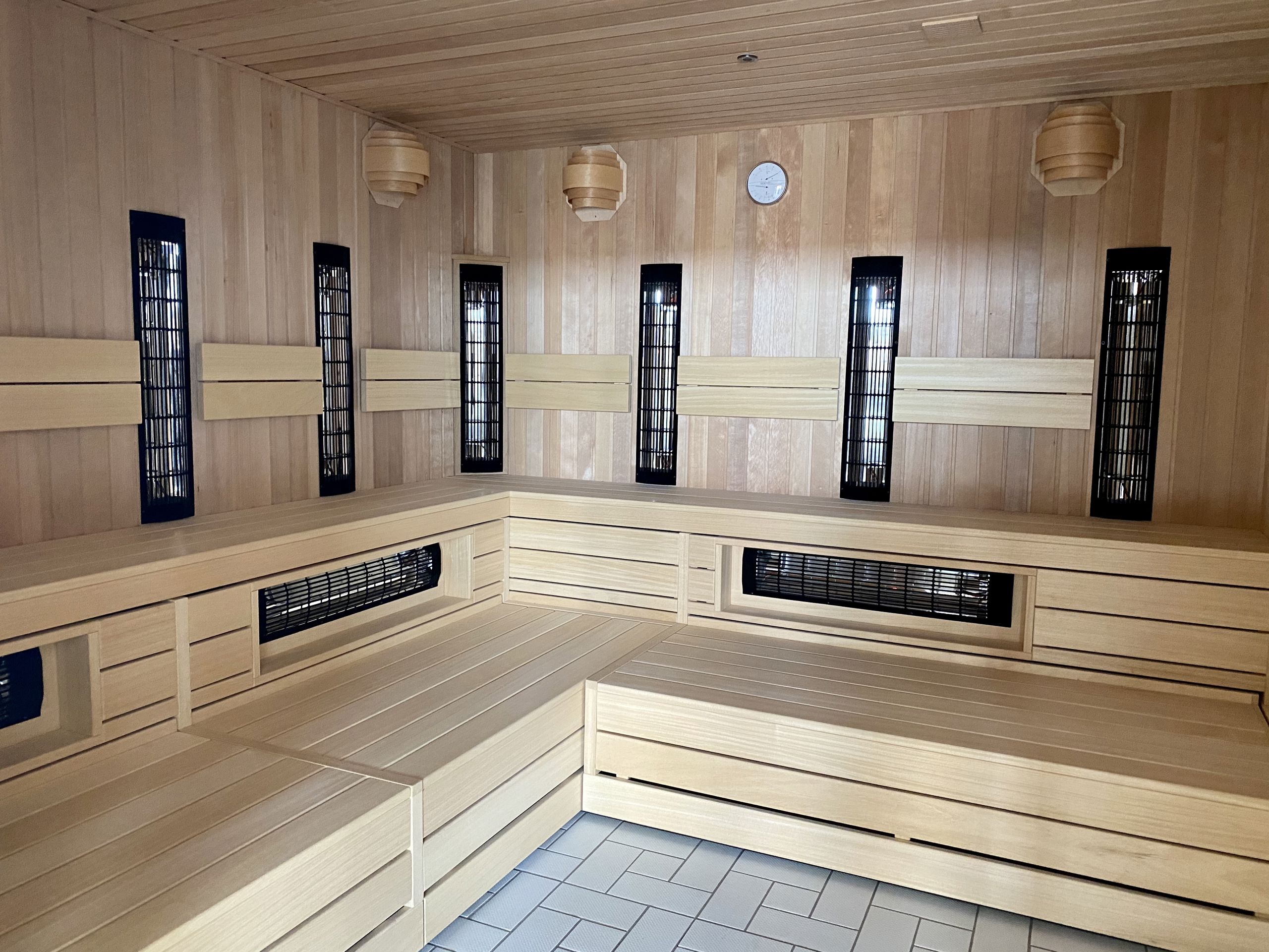 Billede af den infrarøde sauna