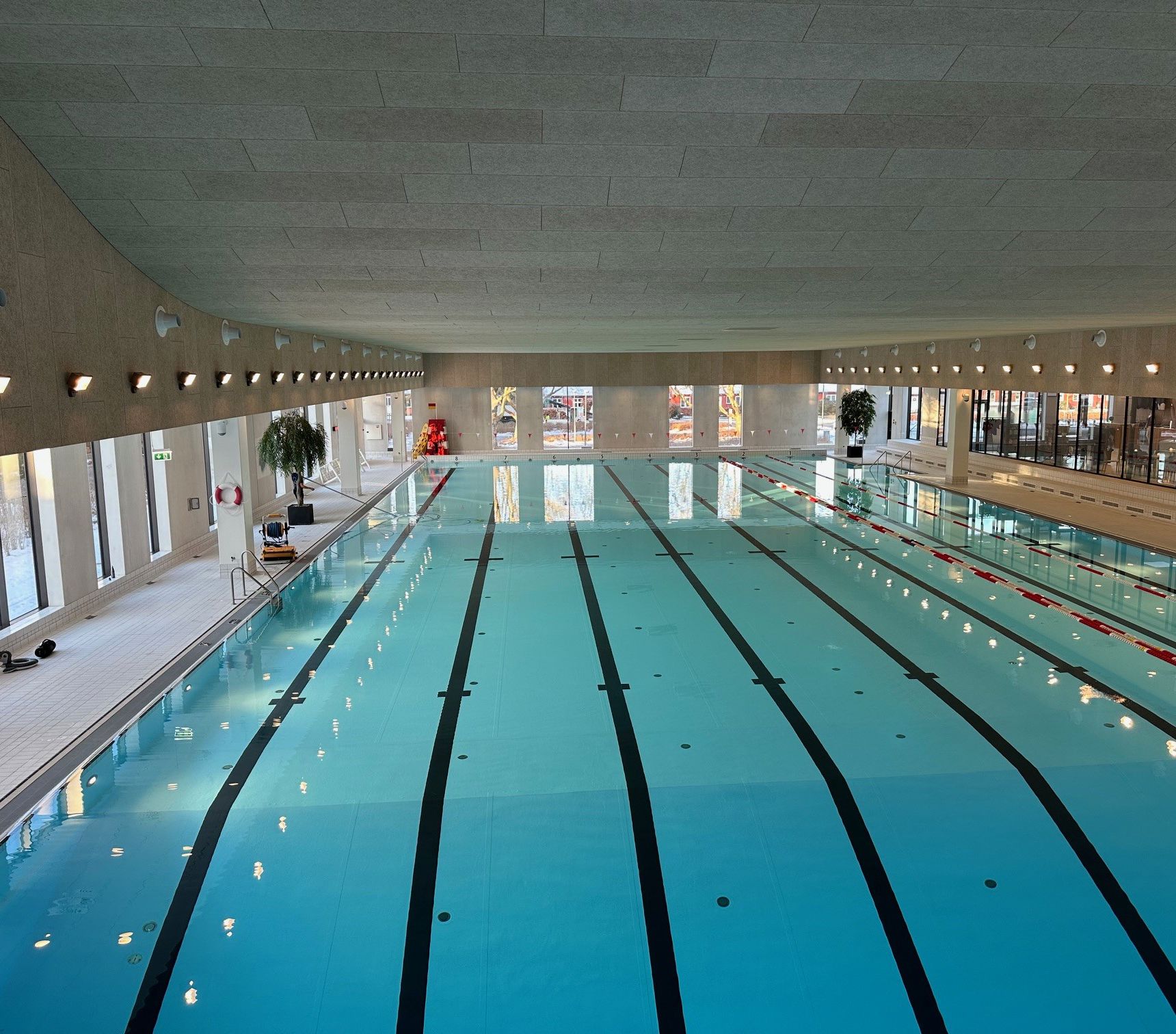 50 meter bassinet set fra 3 meter vippen mod Bymarken